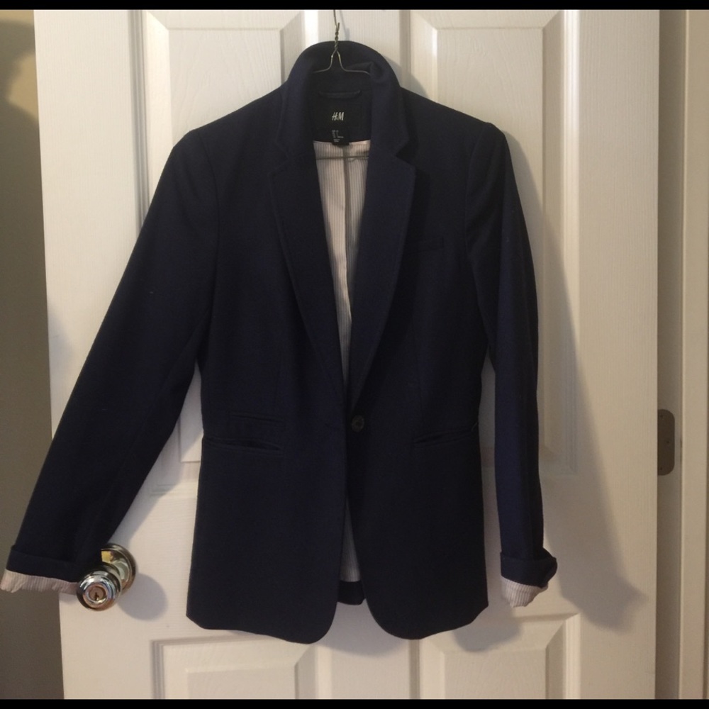 H&M navy blazer